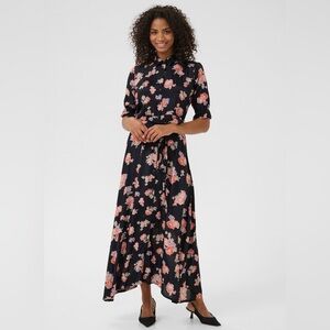 Kaffee Floral Maxi Dress, sz 14/16